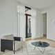 visillo de color liso / de poliéster / lavable / para uso residencial