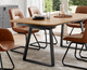 silla de comedor contemporánea / de interior / de terciopelo / de cuero