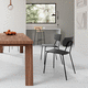silla contemporánea / de interior / de roble / de nogal americano