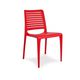 silla contemporánea / de interior / de polipropileno / apilable