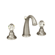 grifo monomando para lavabo / de repisa / de metal / de cristal Swarovski®