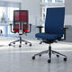 sillón de oficina contemporáneo / de tejido / ajustable en altura / para el sector profesional
