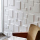 panel decorativo de pared / de revestimiento / de fibras naturales / 3D