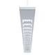 luminaria suspendida / LED / lineal / IP20