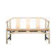 banco contemporáneo / de madera / de cuerda / con respaldo