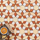 baldosa de terracota / mate / de interior / para salón