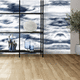 papel pintado contemporáneo / panorámico / motivo abstracto / aspecto papel pintado
