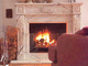 marco para chimenea clásico / de mármol
