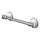 agarradera de cromo / recta / de pared / profesional