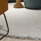 alfombra contemporánea / de color liso / de lana / de seda