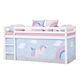 cama alta / individual / contemporánea / para niña
