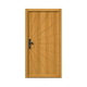 puerta de entrada / de madera / abatible / ciega