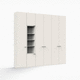 mueble organizador autoportante / de pared / contemporáneo / para el sector profesional