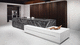 cocina contemporánea / de roble / de piedra calcárea / de Corian®