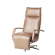 sillón relax contemporáneo / de cuero / con reposapiés / reclinable