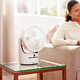 ventilador de mesa / doméstico / de interior / de plástico