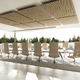 silla de conferencia contemporánea / de interior / de tejido / de cuero