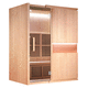 sauna de infrarrojos / para uso residencial / para el sector profesional / de hemlock