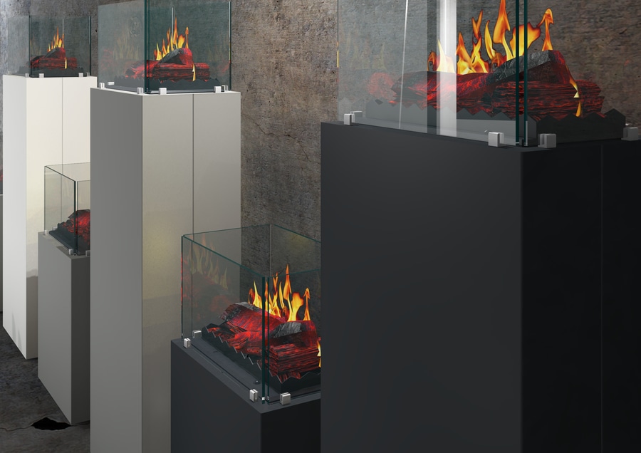 bergamo OLYMP Opti-myst 3D [columna de chimenea eléctrica] - Rhönstraße