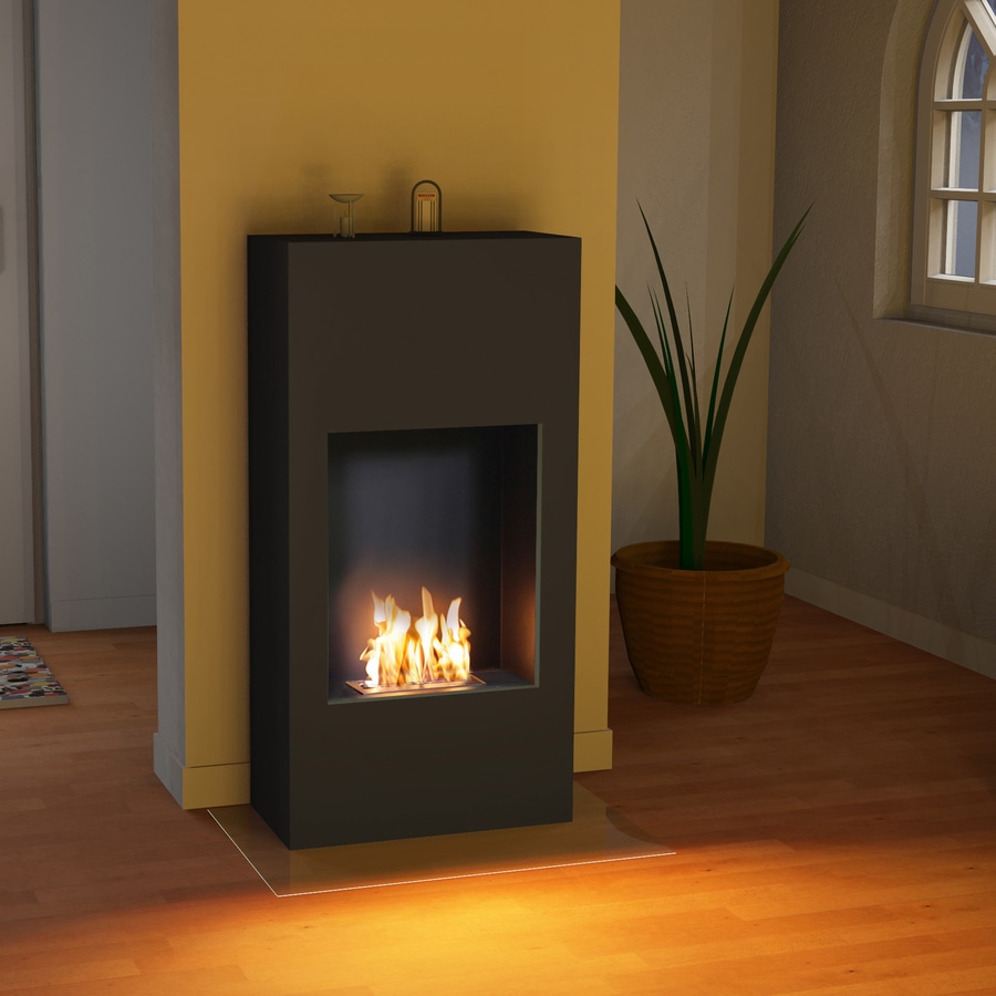 bergamo Simplico [chimenea eléctrica / de etanol para suelo o pared