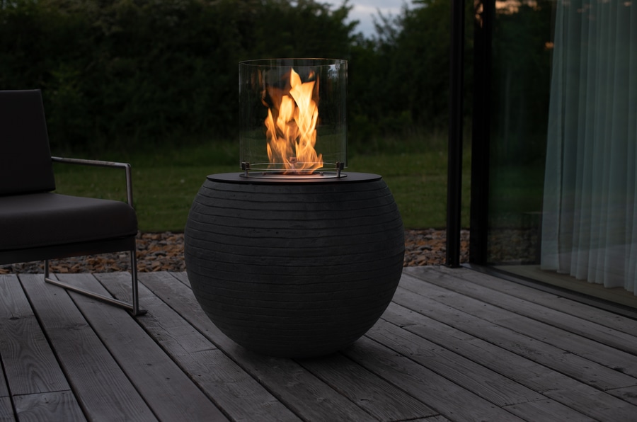 muenkel design Meda [chimenea de etanol para uso exterior] - Rhönstraße