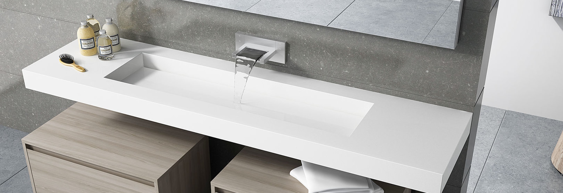 Cosentino amplía su exclusiva Colección de Baño con los nuevos lavabos Silence y Reflection
