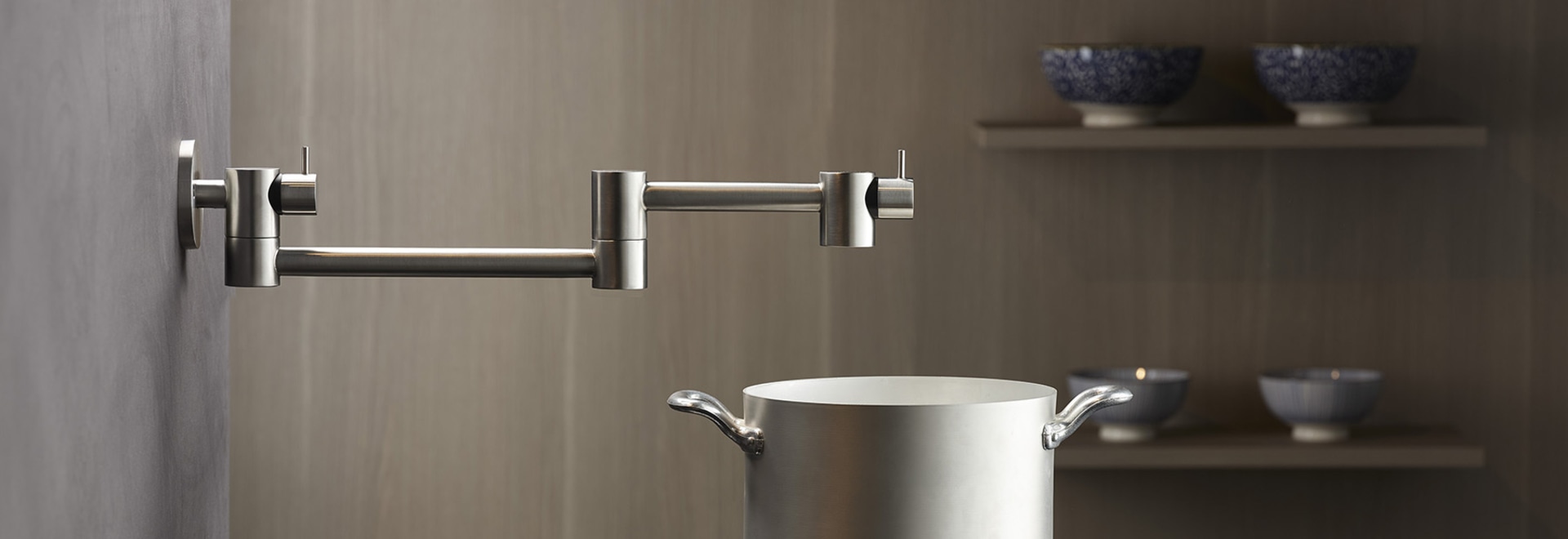 Inspirado en las cocinas profesionales, adecuadas para espacios