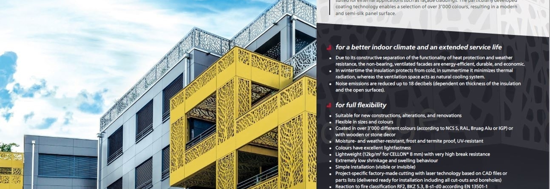 Soluciones de fachada ventilada en CELLON® De las ideas arquitectónicas al proyecto tangible