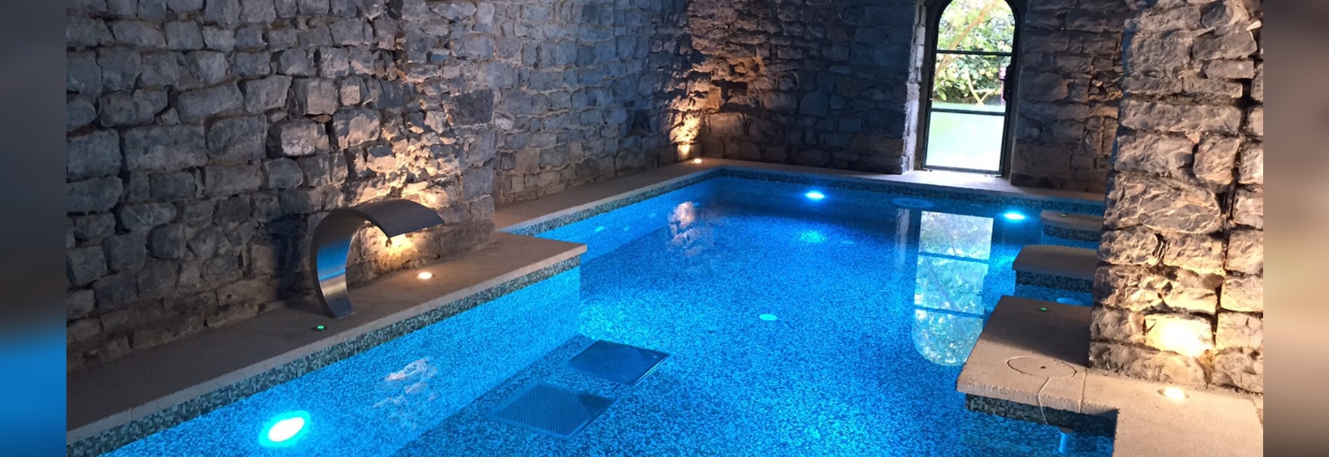Starlike® por Litokol en el balneario del castillo de Félix del santo
