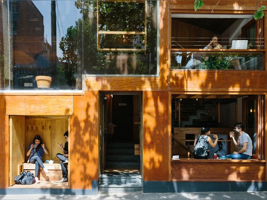 Un café con los escondrijos de Streetfront y los Cubbies acogedores para Melbourne