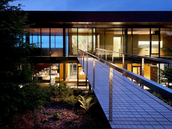 Un hogar frente al mar transparente para la costa de Oregon