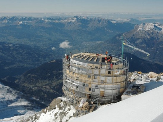 Refuge du Goûter: La casa de campo alpestre autosuficiente de la Espacio-Edad es el edificio más alto de Francia