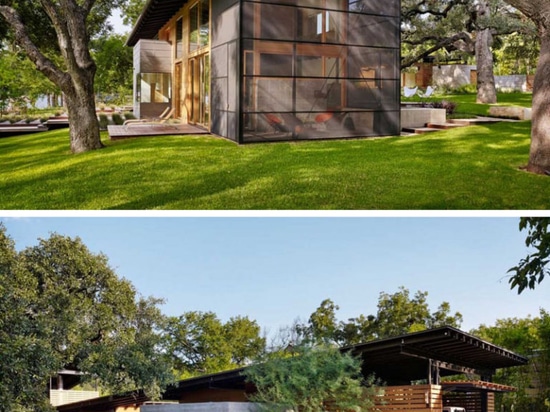 Lago|Flato diseñó este hogar contemporáneo en Austin, Tejas.