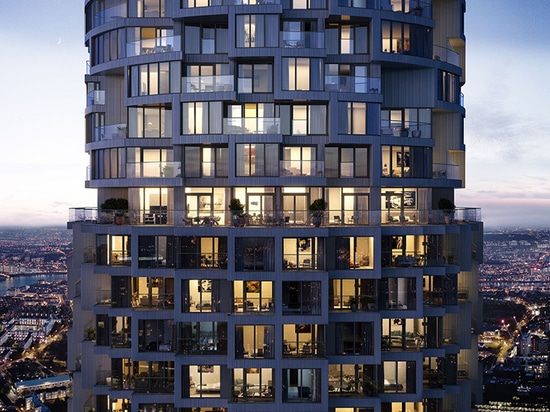 Alto aviador: El primer edificio residencial de Herzog & de Meuron en lanzamientos BRITÁNICOS