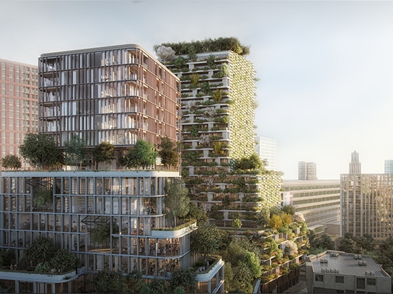 boeri de Stefano para traer la torre vertical del bosque al nuevo distrito urbano de Utrecht