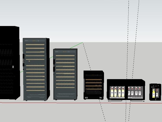 Producto de EuroCave en Sketchup