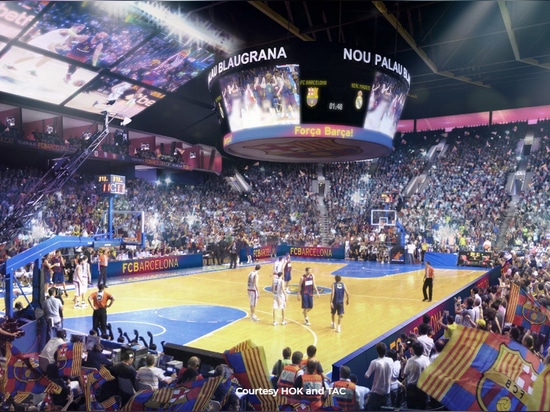 Nueva arena de Palau Blaugrana