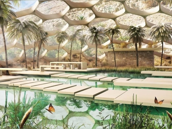 Estos biodomes hermosos del desierto serán el 100% independiente económicamente