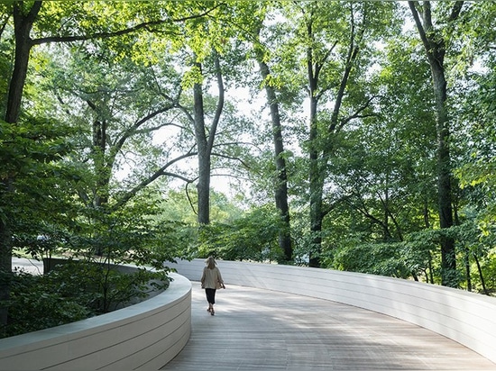 el museo del glenstone ve a su Thomas de antemano phifer-diseñó la extensión