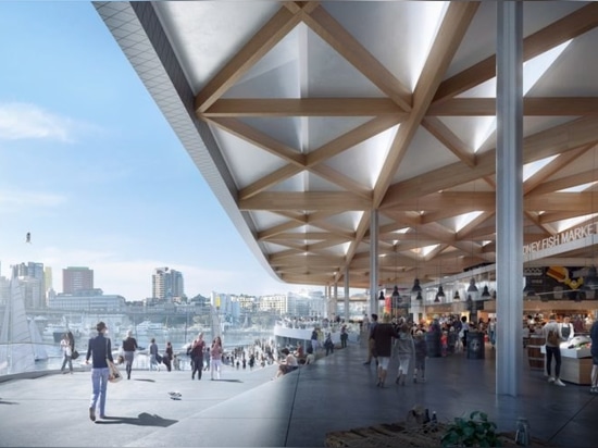 3XN revela un reajuste sostenible para Sydney Fish Market