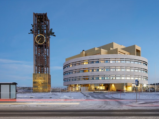 Kiruna City Hall - el cristal