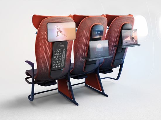 El asiento de la jugada inteligente de la capa para Airbus adapta a los pasajeros las necesidades