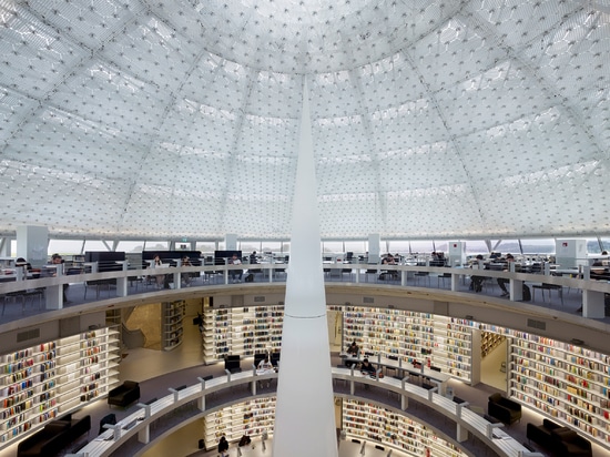 Jean Nouvel completa la biblioteca de "trabajos en tierra" de la Universidad de Chipre