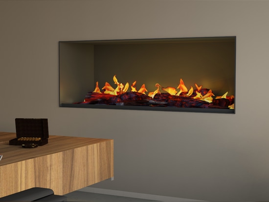 muenkel design wall fire electronic PRO [Opti-myst chimenea eléctrica de pared de inserción]