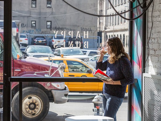 Esta cafetería de New York City era originalmente un pasillo