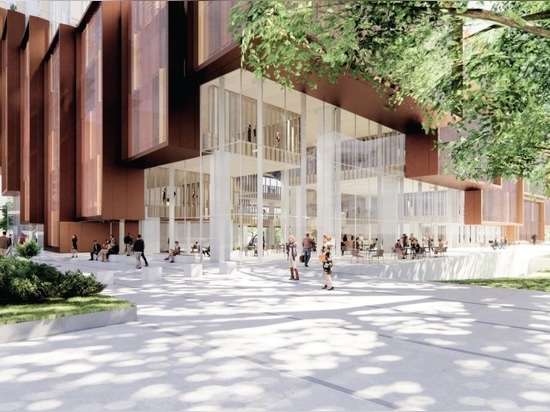 3XN, Diseño de aspecto nuevo "corazón" del campus de Kensington de UNSW