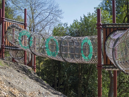 Sendero de escalada en Nygårdsparken, Bergen, Noruega