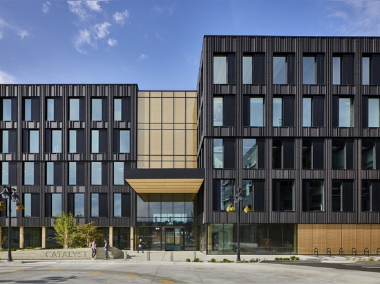 Katerra y Michael Green Architecture completan el Edificio Catalizador en Spokane, Washington