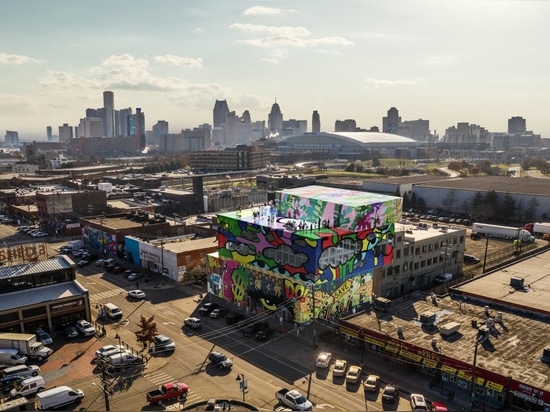 El nuevo edificio de cristal de MVRDV en el Mercado Oriental de Detroit es una carta de amor a la ciudad