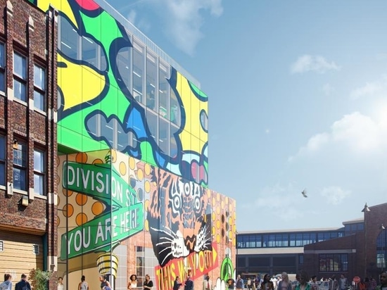 El nuevo edificio de cristal de MVRDV en el Mercado Oriental de Detroit es una carta de amor a la ciudad